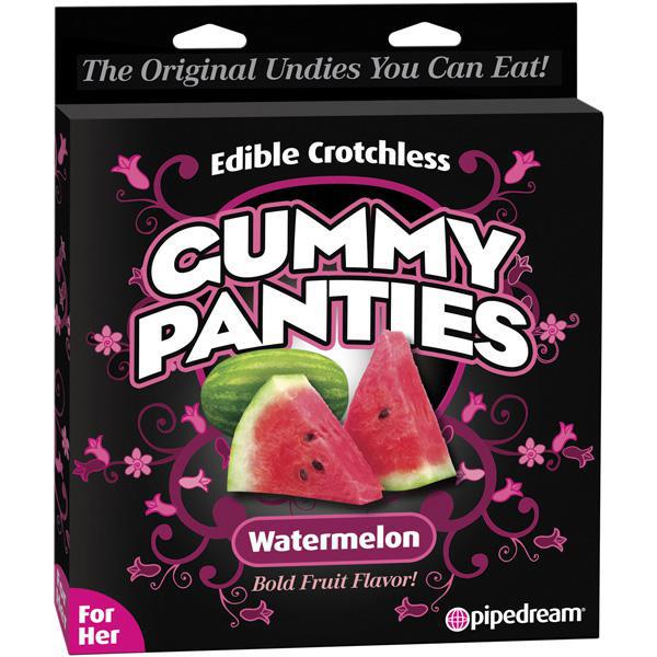 Edible Crotchless Gummy Panties Watermelon - Temptations