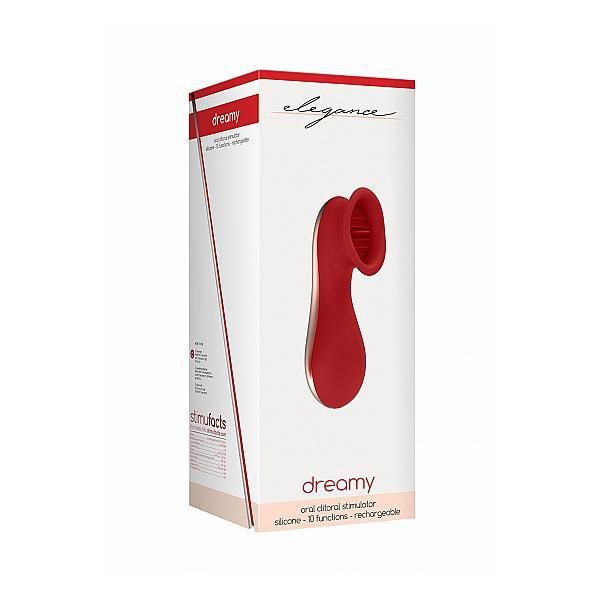 Elegance Oral Clitoral Stimulator Dreamy Red - Temptations
