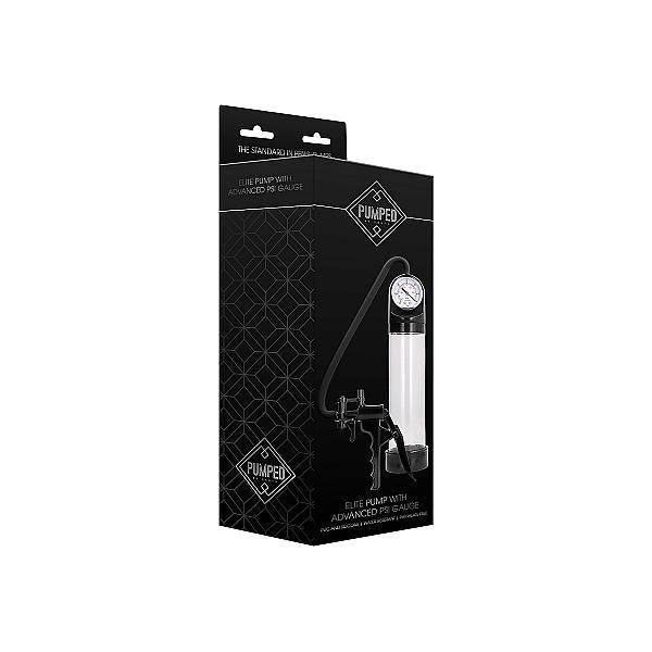 Elite Pump With Advanced Psi Gauge Transparent - Temptations