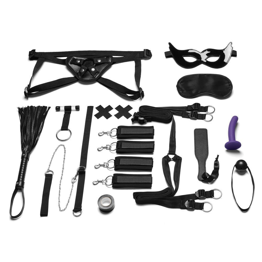 Everything You Need Bondage In - A - Box 12Pc Bedspreader Set - Temptations