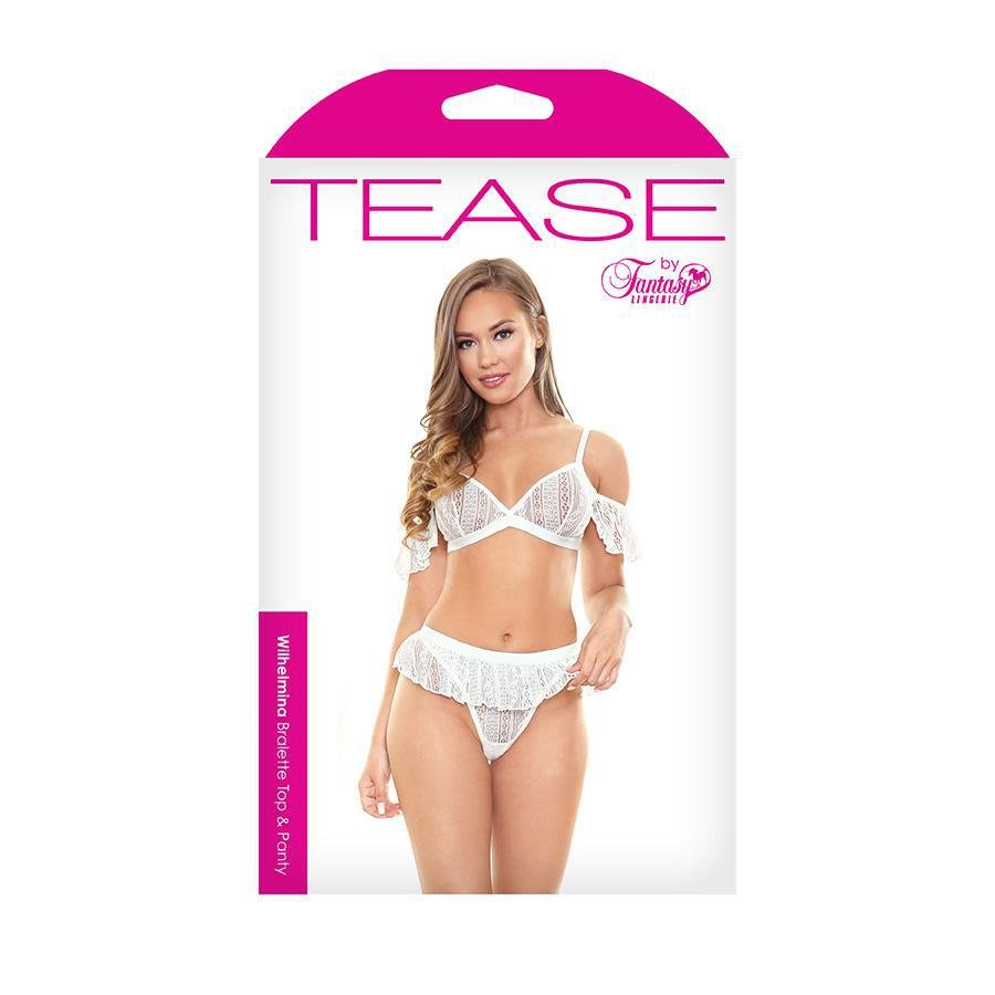 Fantasy WILHELMINA BRALETTE & PANTY SET M/L B - B417 - ML - Temptations
