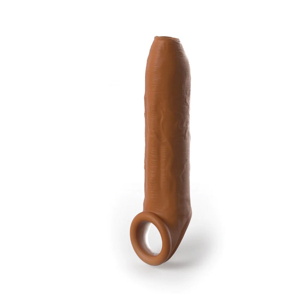 Fantasy X-Tensions Elite Uncut 7'' Extension Sleeve W/Strap Tan