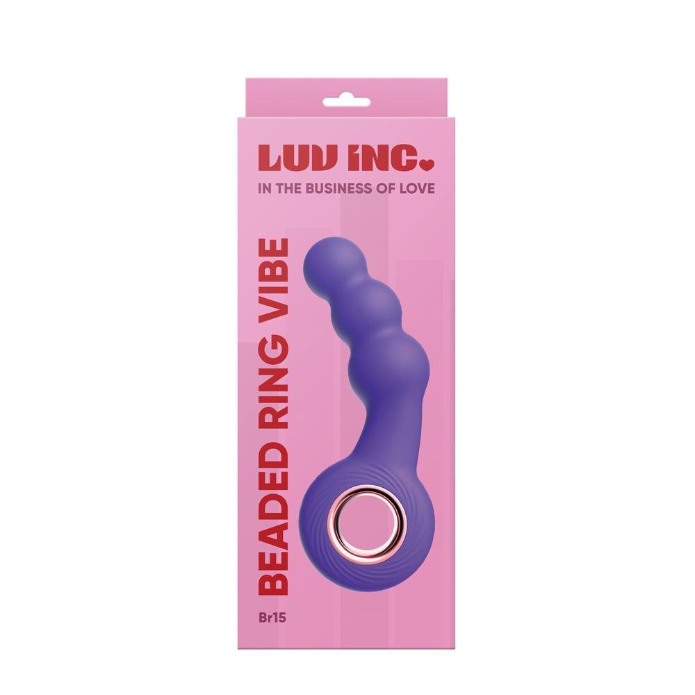 Femme Fun Br15: Beaded Ring Vibe Purple - Temptations