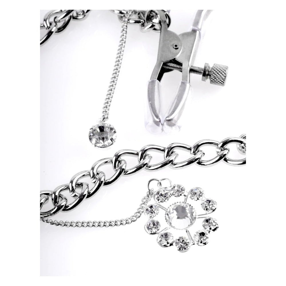Fetish Fantasy Series Crystal Nipple Clamps