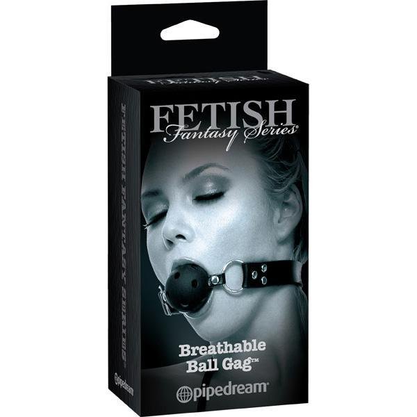 FF Breathable Ball Gag Black - Temptations