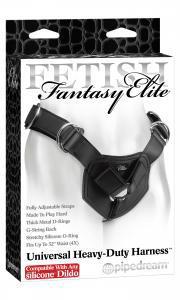 FF ELITE UNIVERSAL HEAVY - DUTY HARNESS BLACK - Temptations