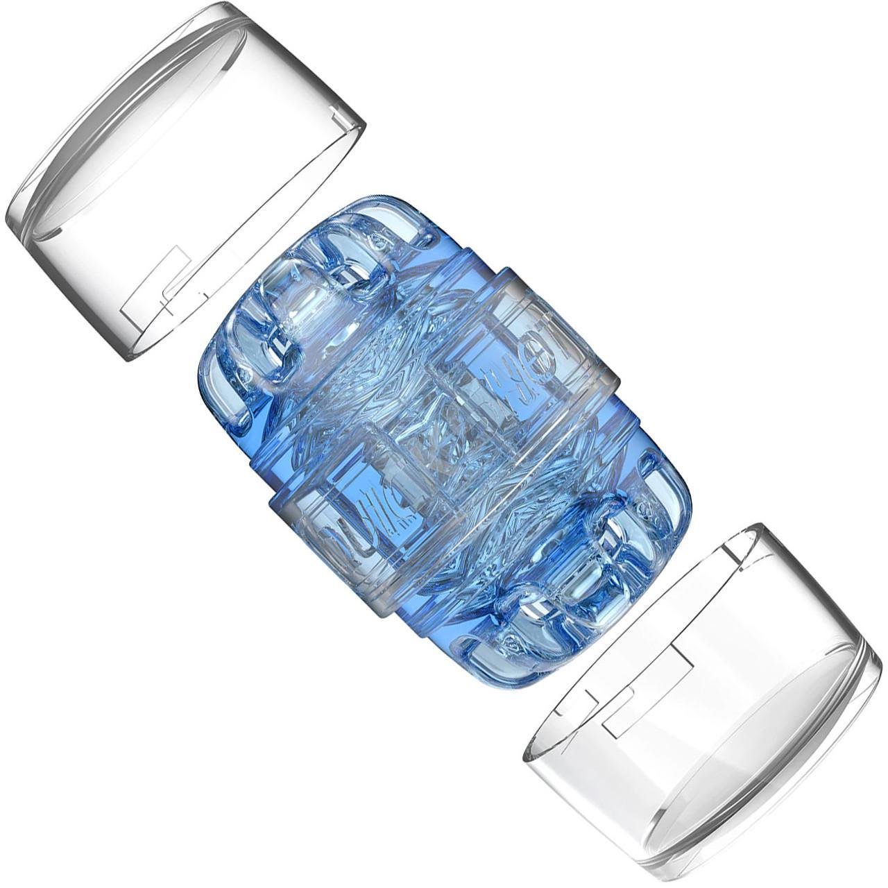 Fleshlight Quickshot Turbo - Male Masturbator - Blue - Temptations
