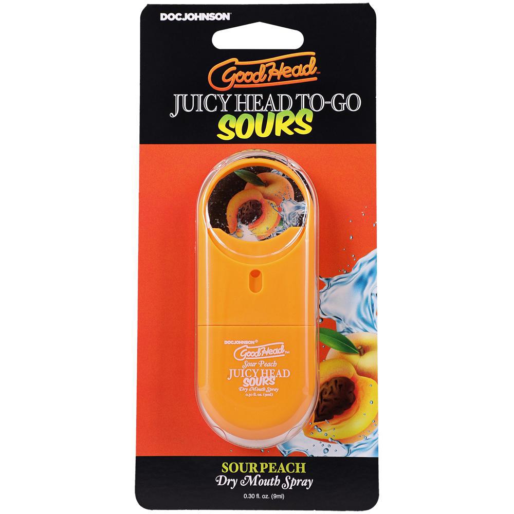 Goodhead Juicy Head Dry Mouth Spray To - Go Sour Peach 0.30 oz. - Temptations