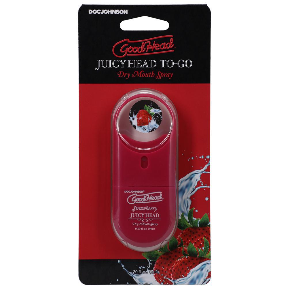 Goodhead Juicy Head Dry Mouth Spray To - Go Strawberry .30 oz. - Temptations