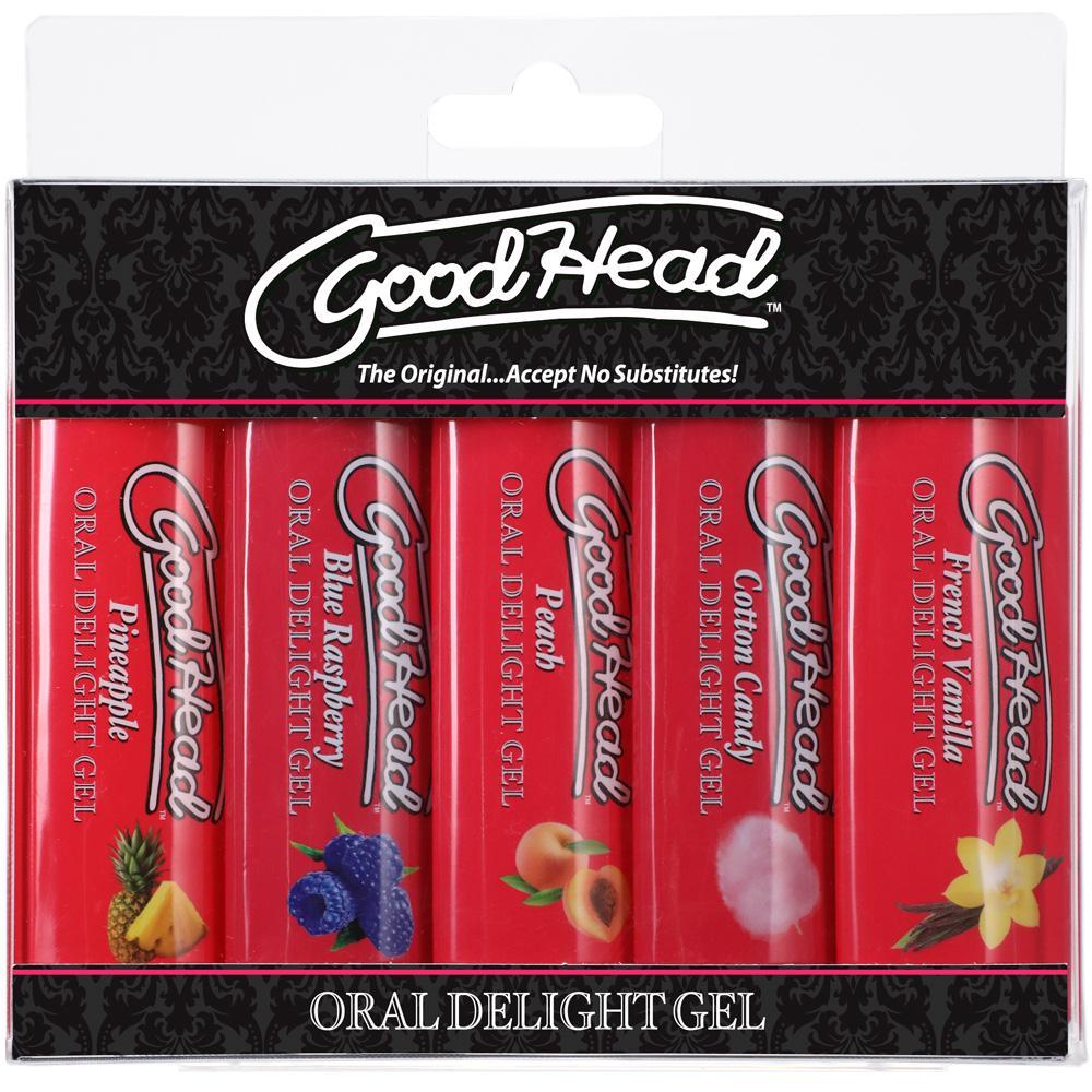 Goodhead Oral Delight Gel 5 Pack 1 oz - Temptations