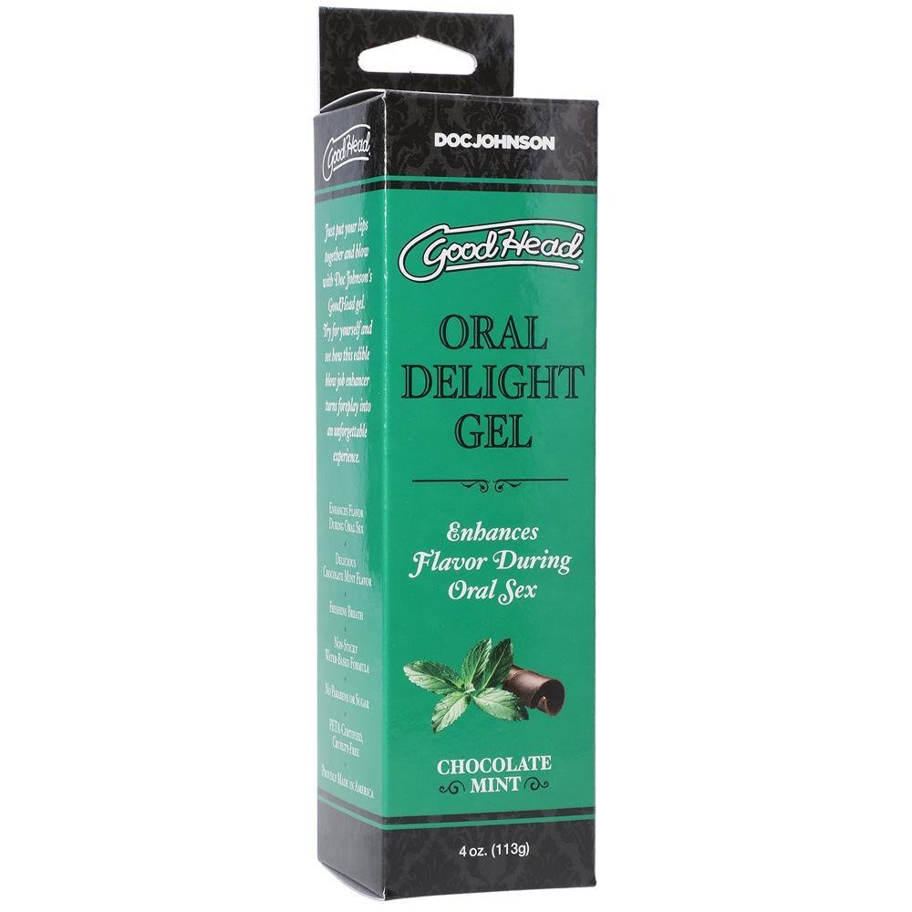 Goodhead Oral Delight Gel Chocolate Mint 4 oz - Temptations