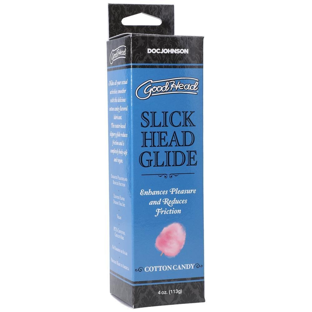 Goodhead Slick Head Glide Cotton Candy 4 oz - Temptations