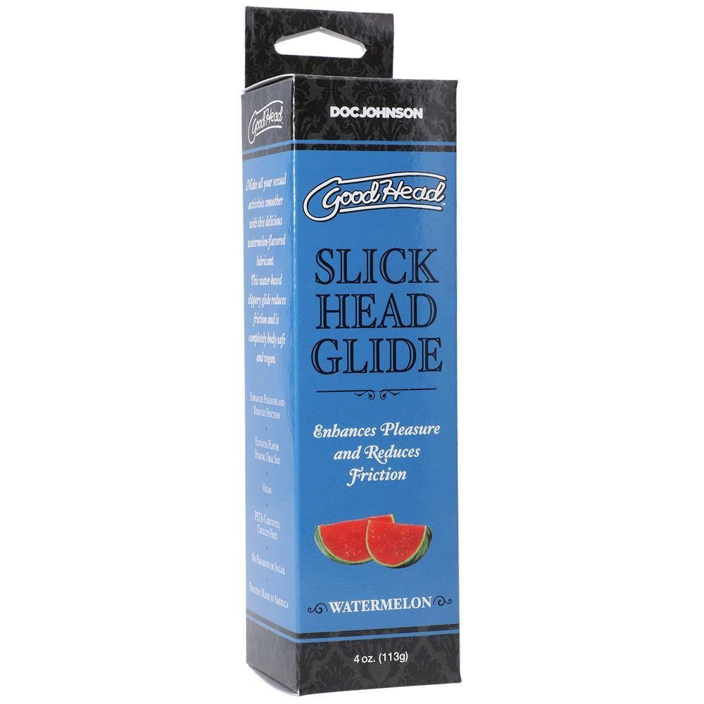 Goodhead Slick Head Glide Watermelon 4 oz - Temptations