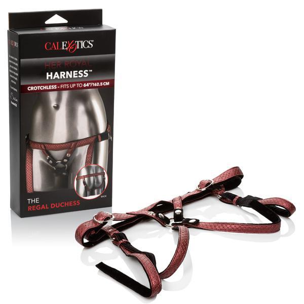 Her Royal Harness The Regal Duchess Red - Temptations