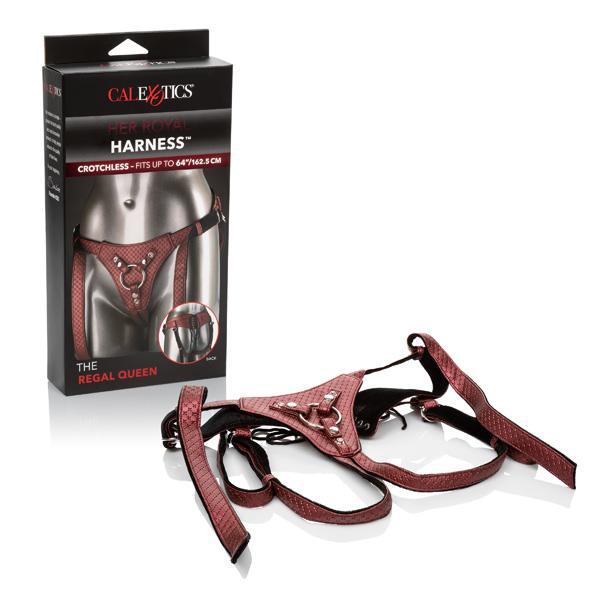 Her Royal Harness The Regal Queen Red - Temptations