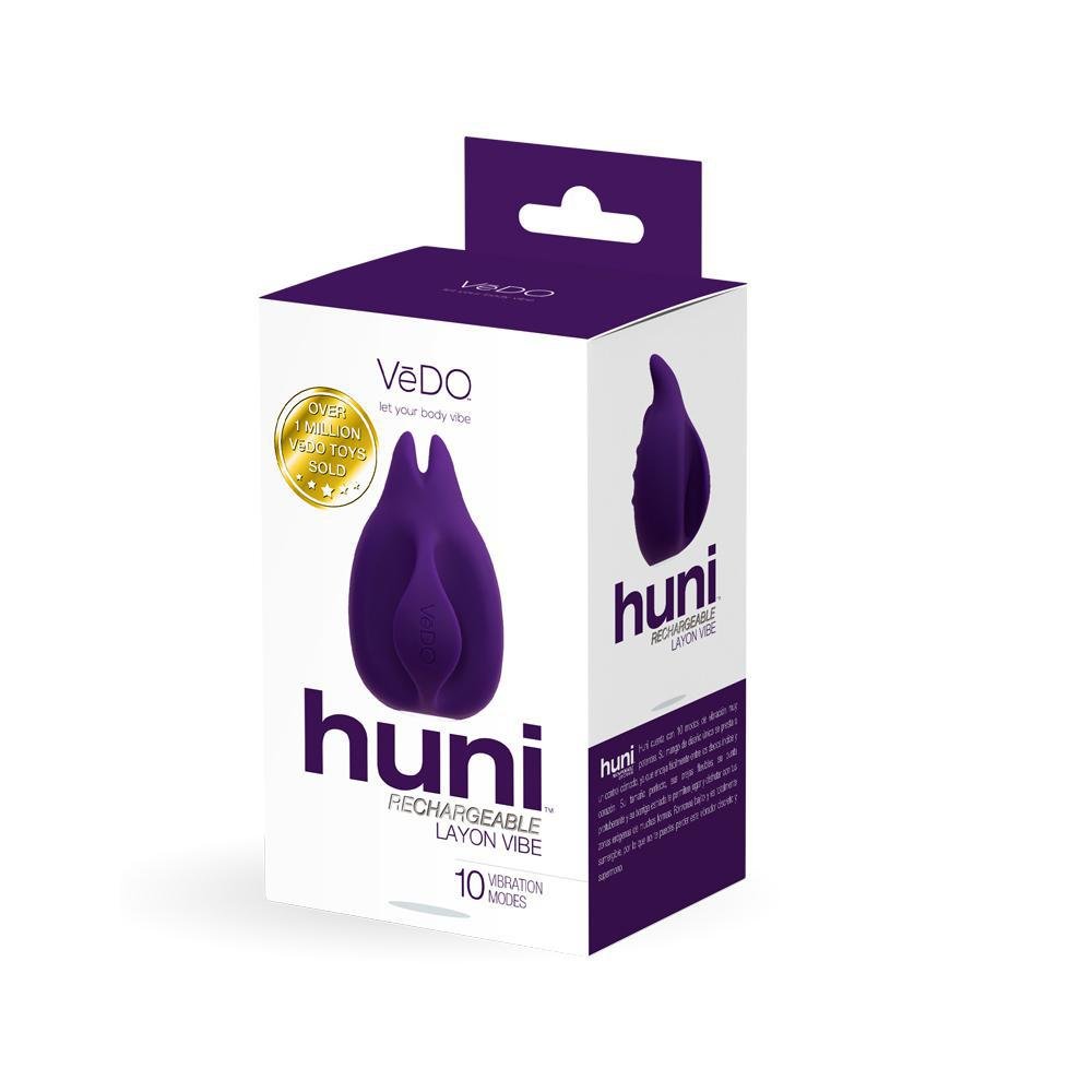 Huni Rechargeable Finger Vibe Deep Purple - Temptations