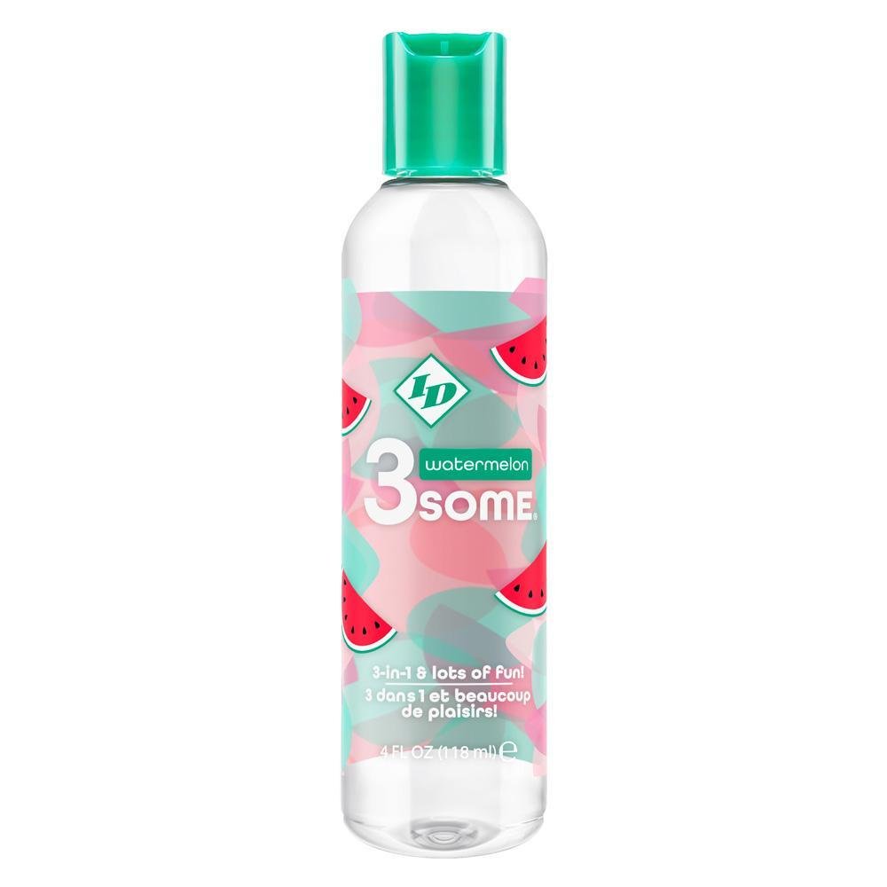 Id 3Some Watermelon Lube 4 oz - Temptations