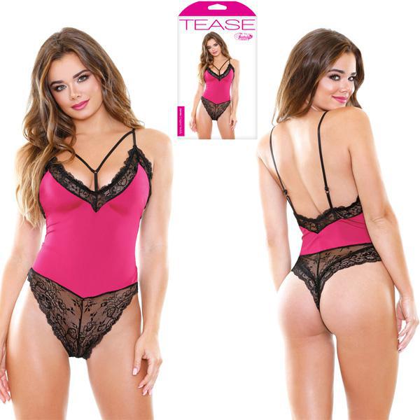 Jamie Caged Teddy - M/L Boxed - Temptations