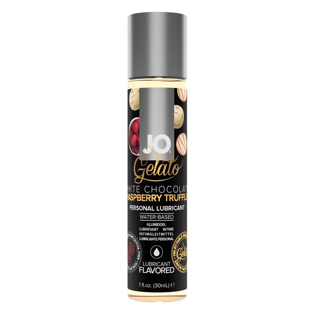 Jo Gelato White Chocolate Raspberry 1 Oz - Temptations