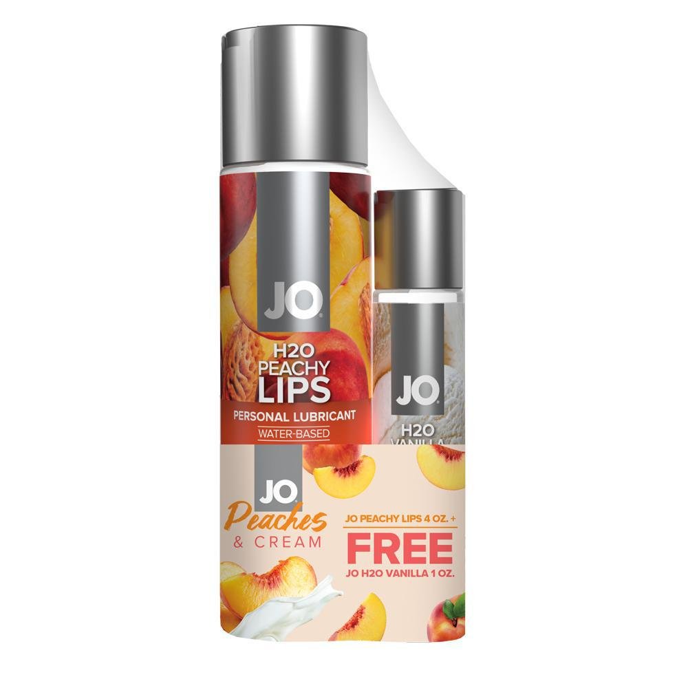 Jo H2O Peachy Lips 4 oz & H2O Vanilla Cream 1 oz. - Temptations
