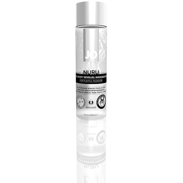 JO Nuru Full Body Sensual Massage Gel 8 oz. - Temptations