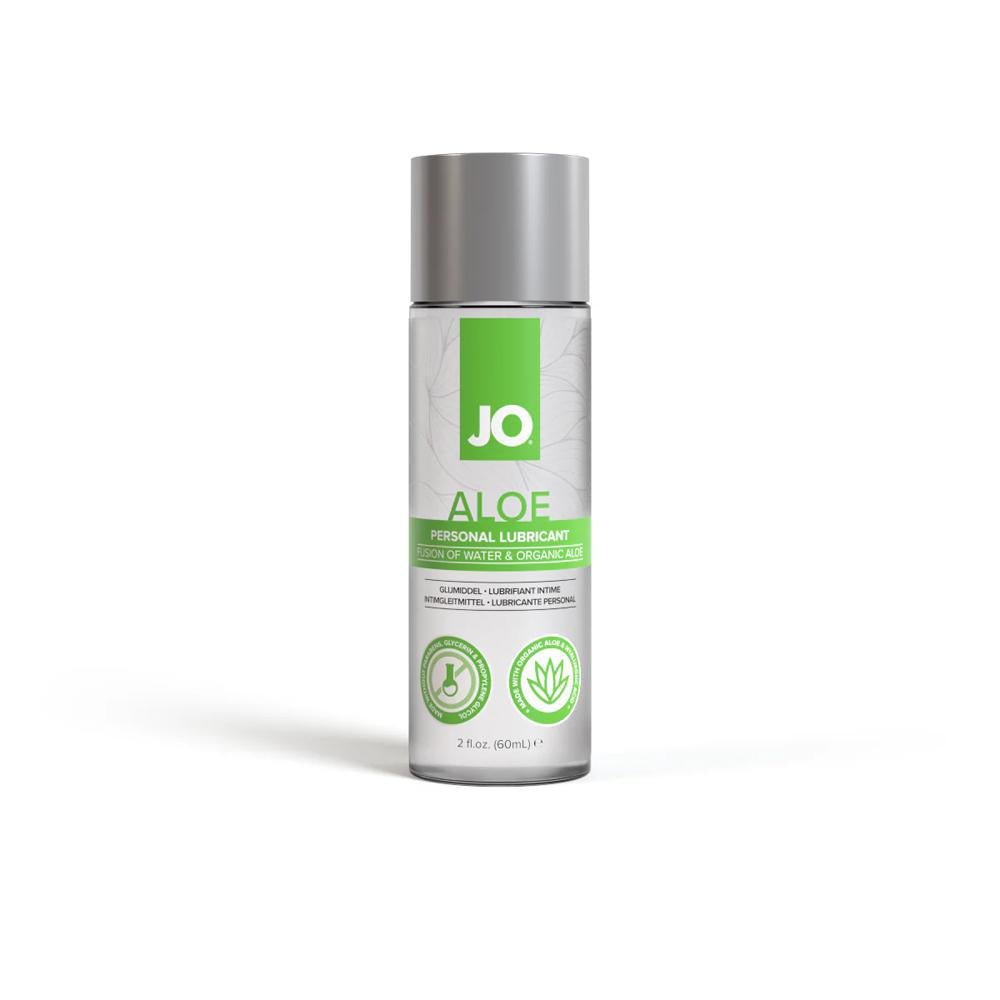 Jo Waterbased Aloe Lubricant 2 oz - Temptations