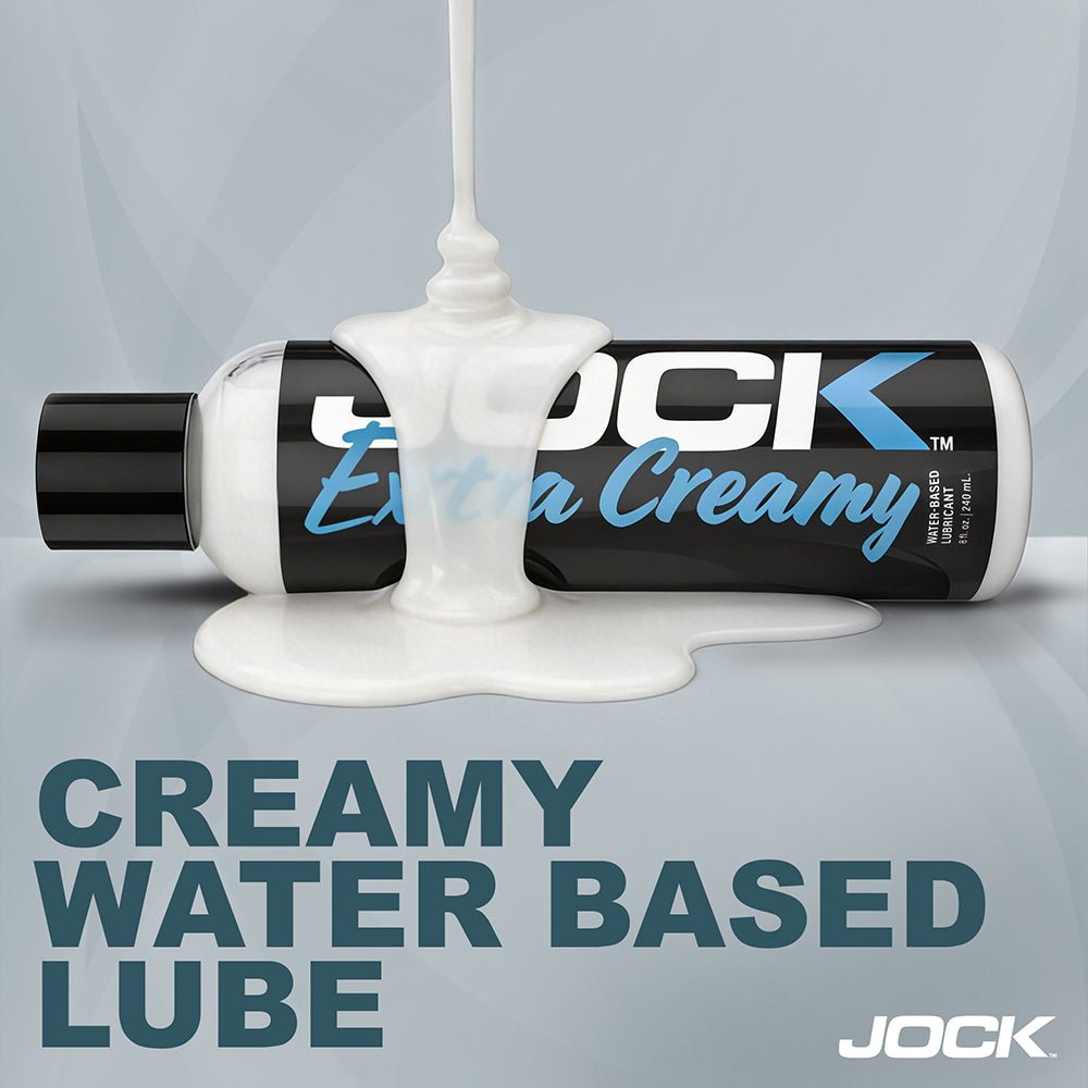 Jock Extra Creamy Water-Based Lubricant 8 oz.
