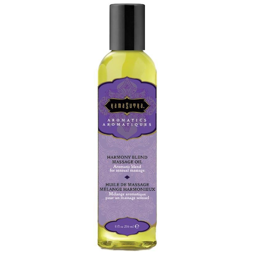 Kama Sutra Aromatic Massage Oil - Harmony Blend 8oz - Temptations