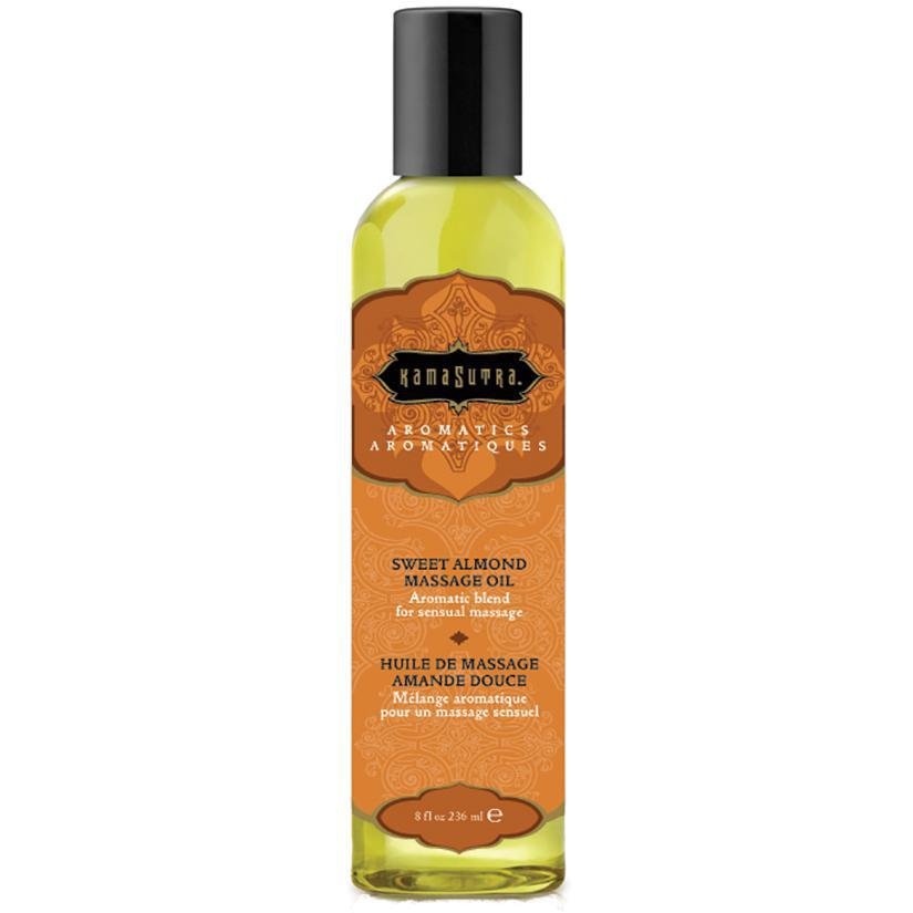 Kama Sutra Aromatic Massage Oil - Sweet Almond 8oz - Temptations