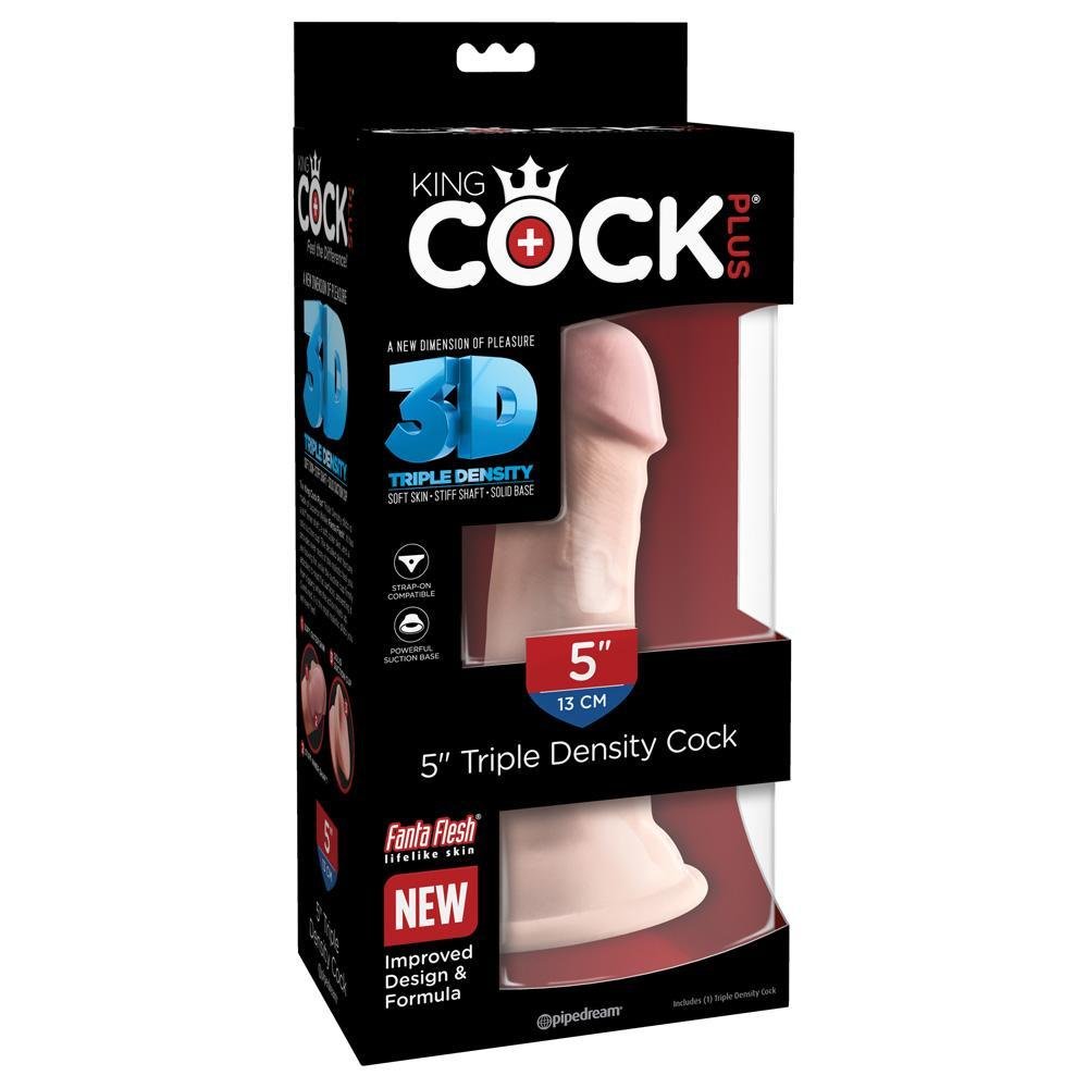 King Cock Plus 5" Triple Density Cock - Temptations
