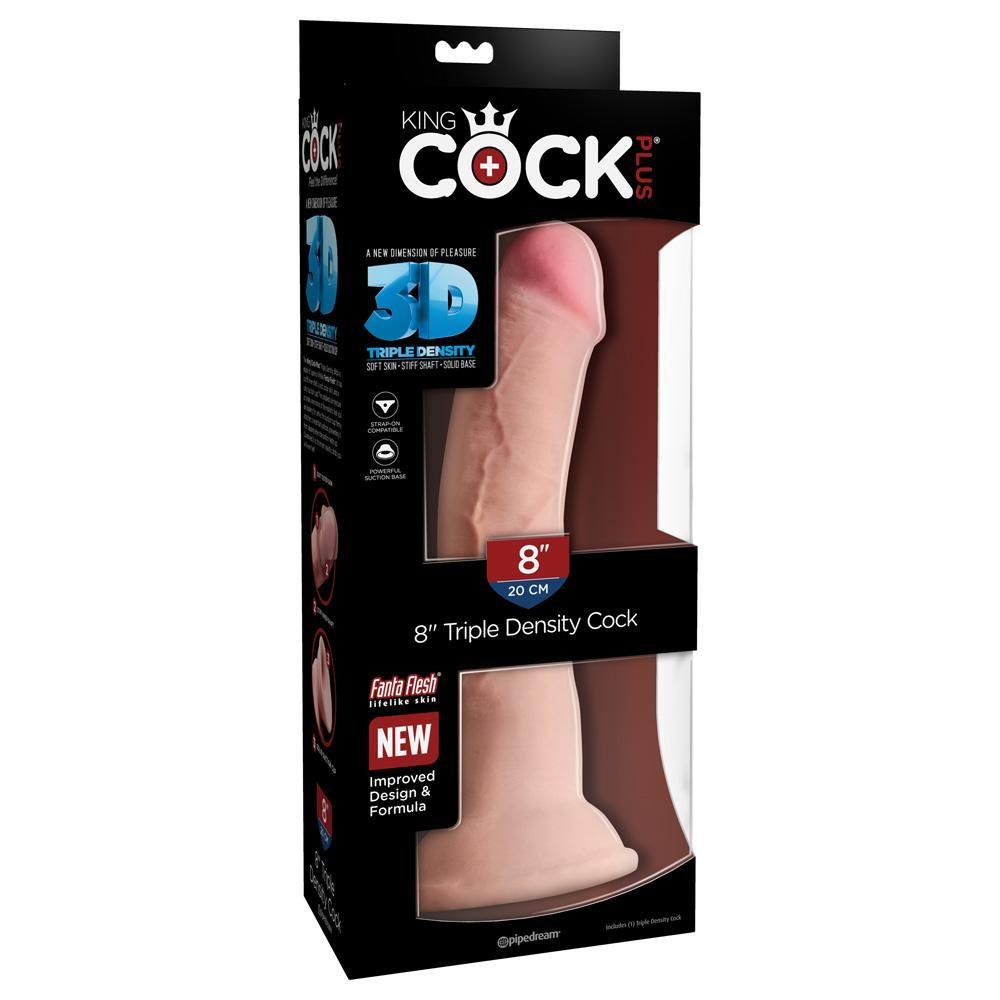 King Cock Plus 8" Triple Density Cock - Temptations