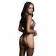 Le Desir Contrast Suspender Bodystocking - Temptations