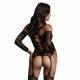 Le Desir Criss Cross Neck Bodystocking - Temptations
