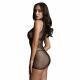 Le Desir Duo Net Open Cup Mini Dress - Temptations