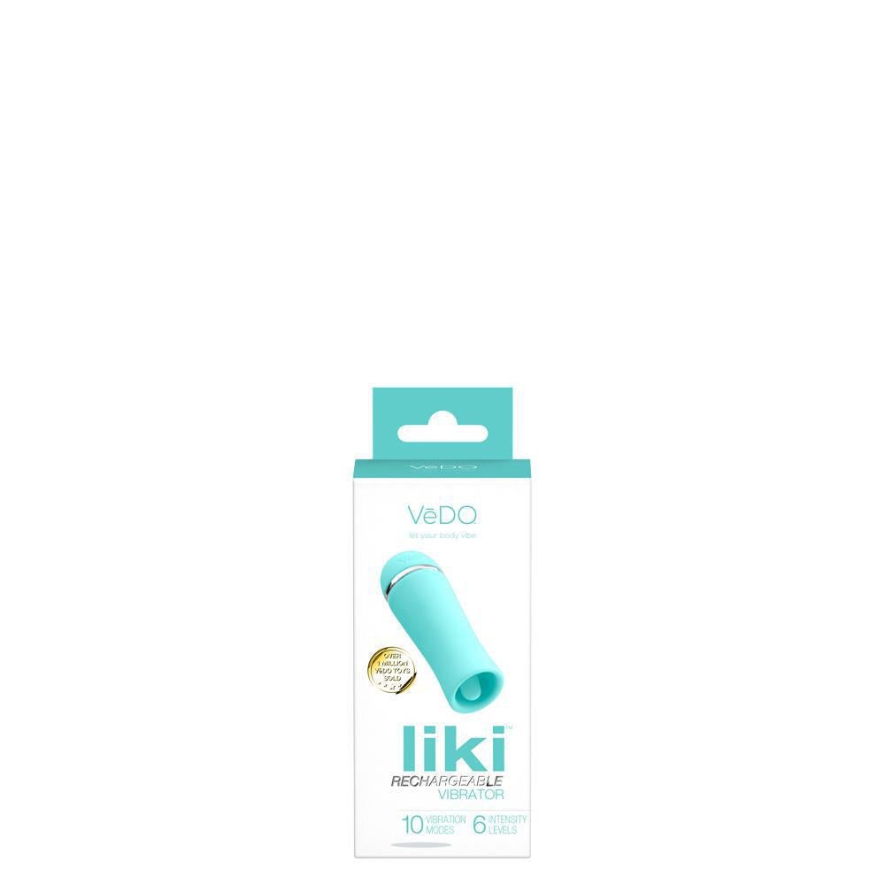 Liki Rechargeable Flicker Vibe Tease Me Turquoise - Temptations