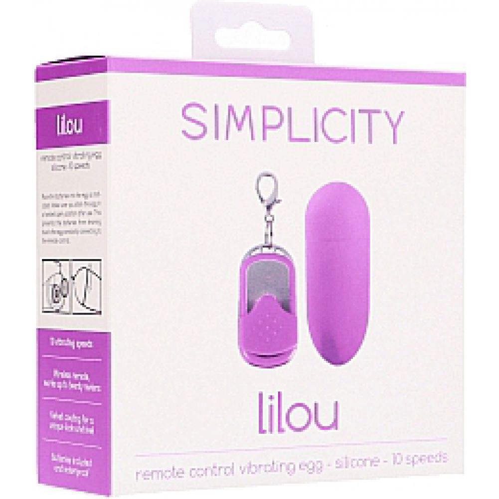 LILOU remote control vibrating egg - Pink - Temptations