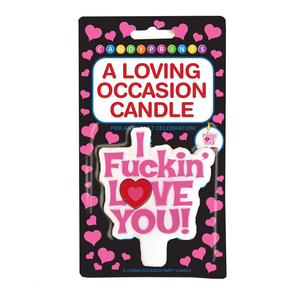 Little Genie I FUCKIN LOVE YOU CANDLE - Temptations