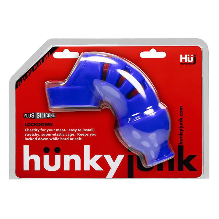 Lockdown Cage Chastity By Hunkyjunk Cobalt - Temptations