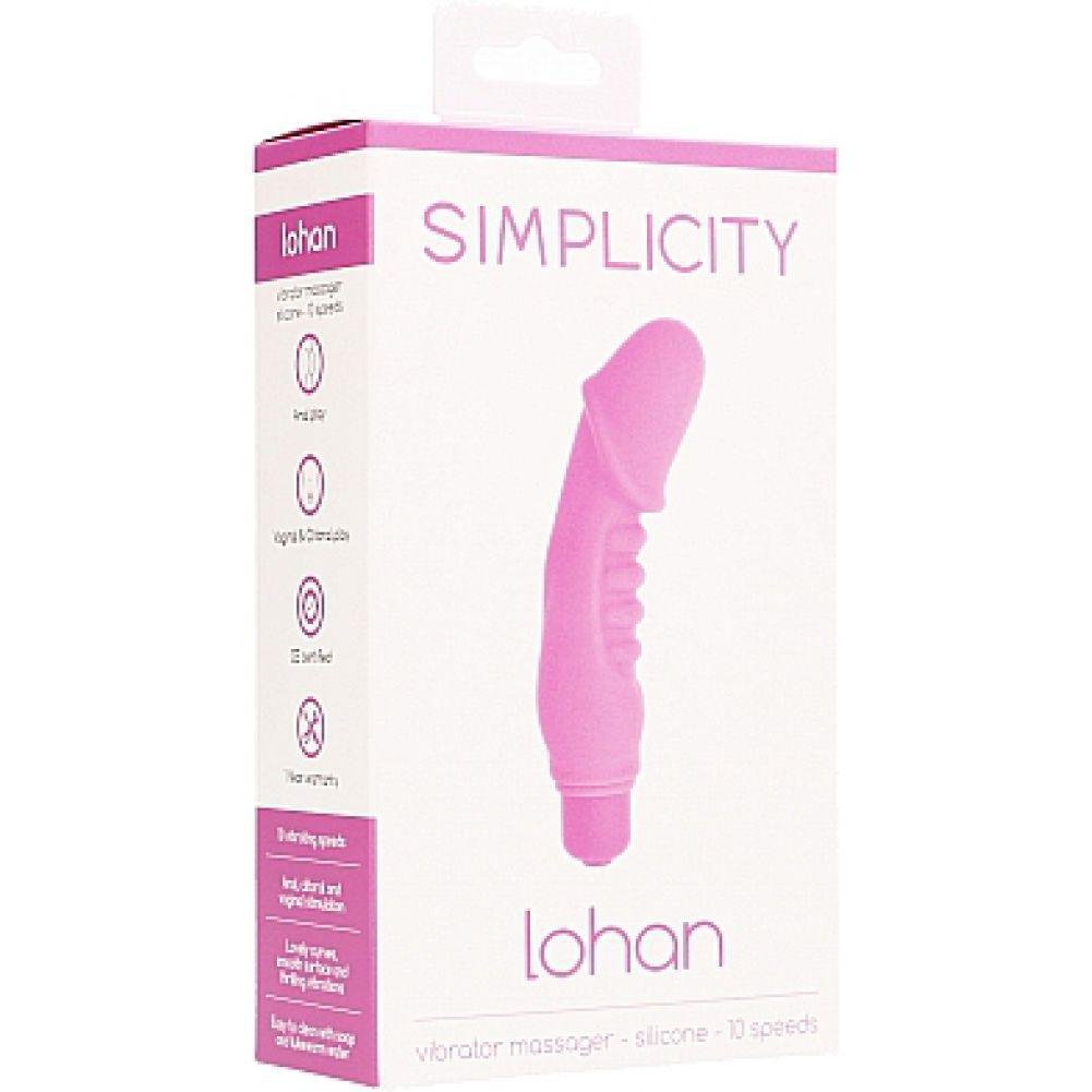 LOHAN vibrator massager - Pink - Temptations