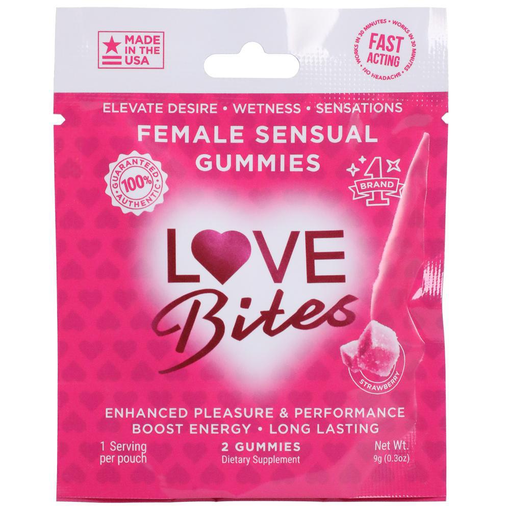Love Bites Female Sensual Gummies - Temptations
