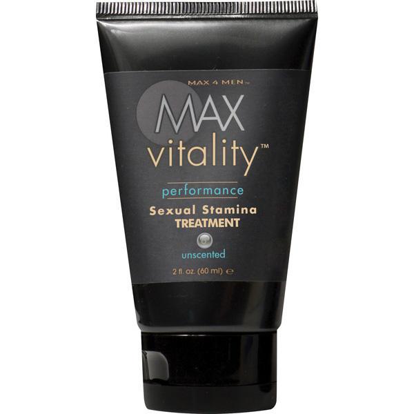 Max 4 Men Max Vitality Performance Sexual Stamina Treatment Unscented 2 oz. - Temptations