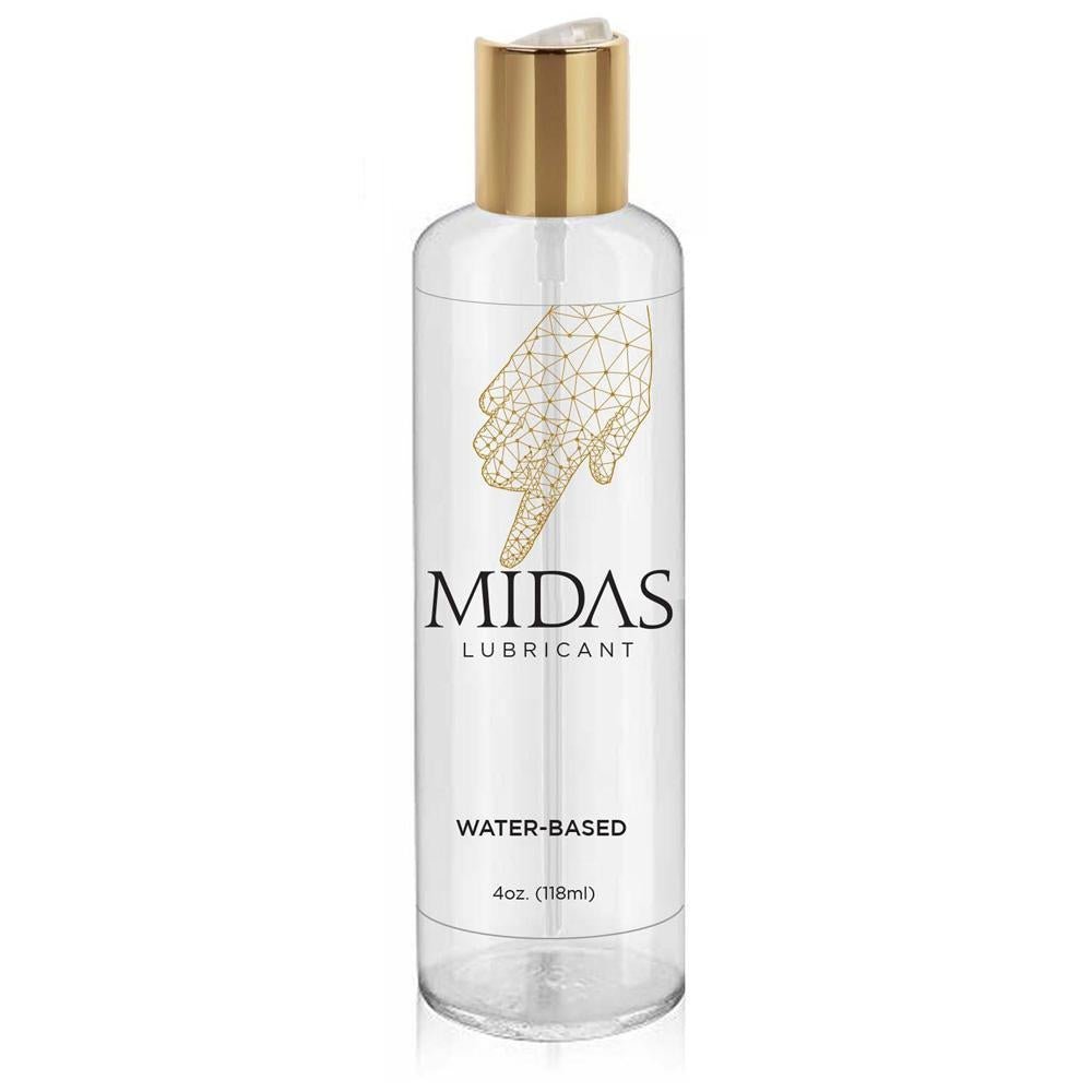 Midas Water Based Lubricant 4 oz. - Temptations