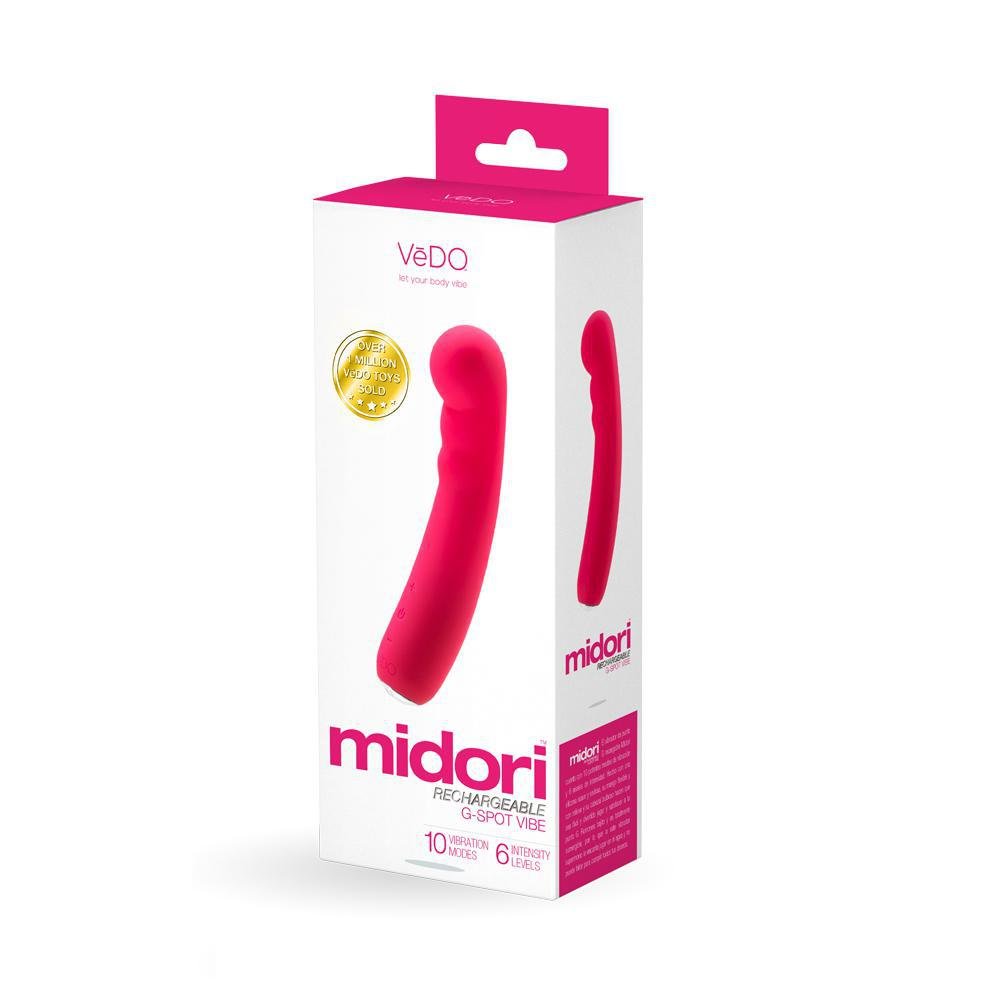 Midori Rechargeable Gspot Vibe Foxy Pink - Temptations