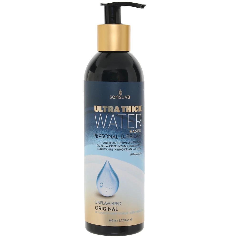 Natural Water - Based Personal Lubricant - Original Unflavored 8 fl. oz. (240ml) Bottle - Temptations