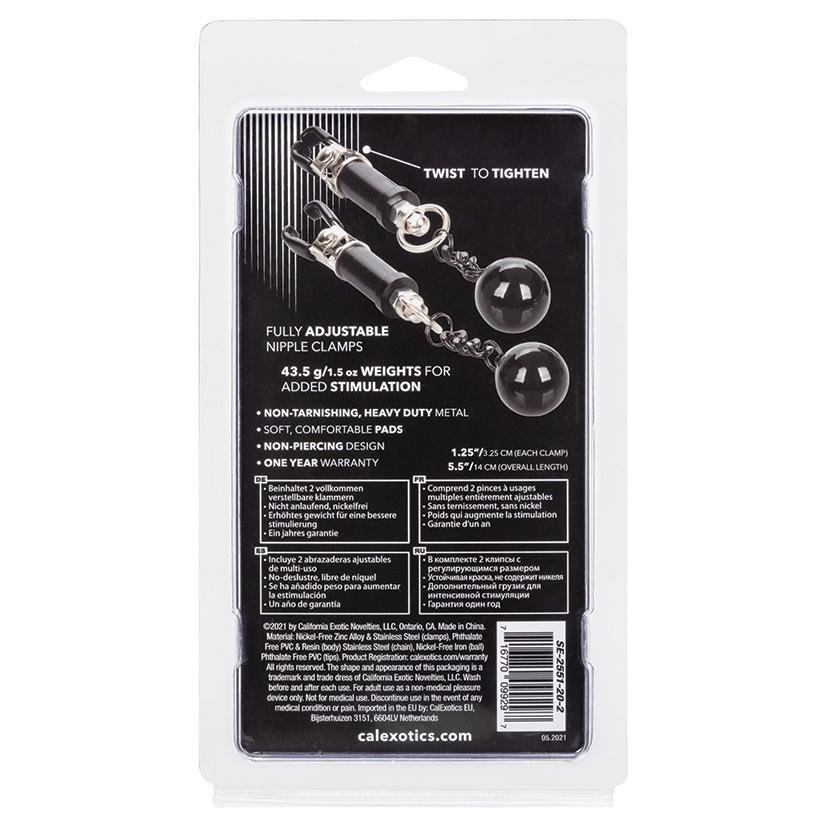 Nipple Grips Weighted Twist Nipple Clamps - Temptations