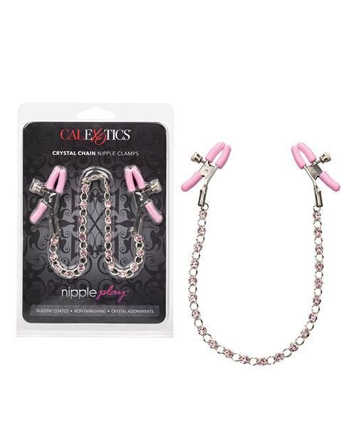 NIPPLE PLAY CRYSTAL CHAIN NIPPLE CLAMPS - Temptations