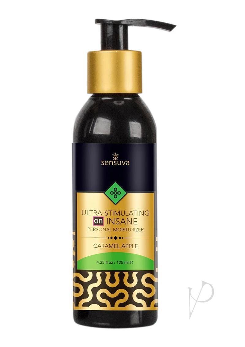 On™ Insane Ultra - Stimulating GLIDE - Caramel Apple 4 fl. oz. (125ml) Bottle - Temptations