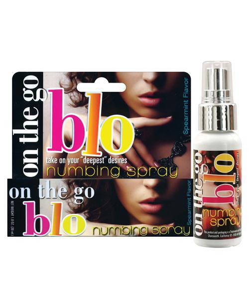 On the Go BLO Numbing Spray - Spearmint - Temptations