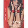 Ouch Velcro Cuffs - Red - Temptations