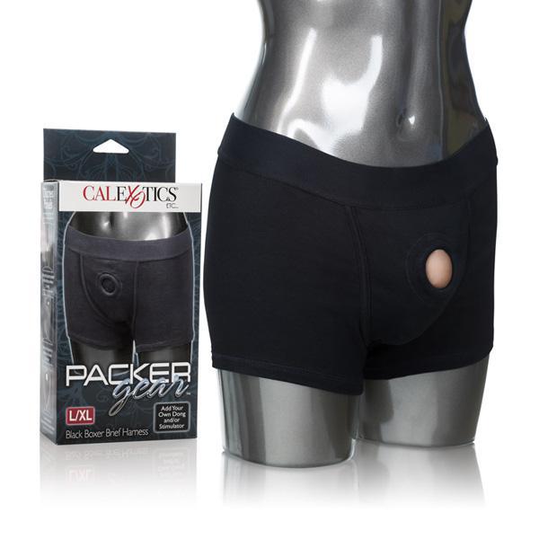 Packer Gear Black Boxer Brief Harness L/Xl - Temptations